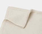 Grid Knit Wool Blanket