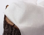 59%linen / 41% cotton fabric close up