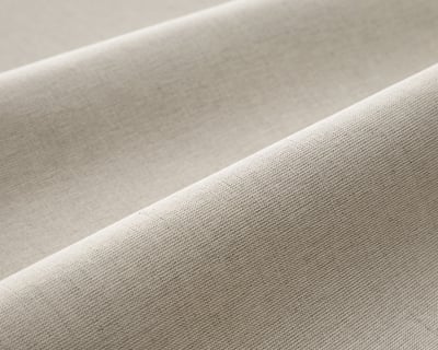 62% linen & 38% cotton blend fabric