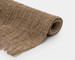 hemp rug close up