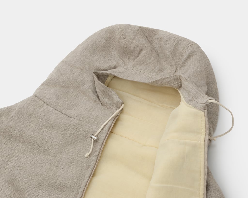Wool Sleeping Bag – Camp detail of the hood