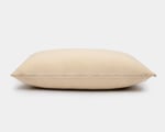 front photo of home of wool pillow in 100% Virgin wool fabric