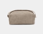 linen travel pouch