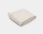 folded fine merino wool blanket