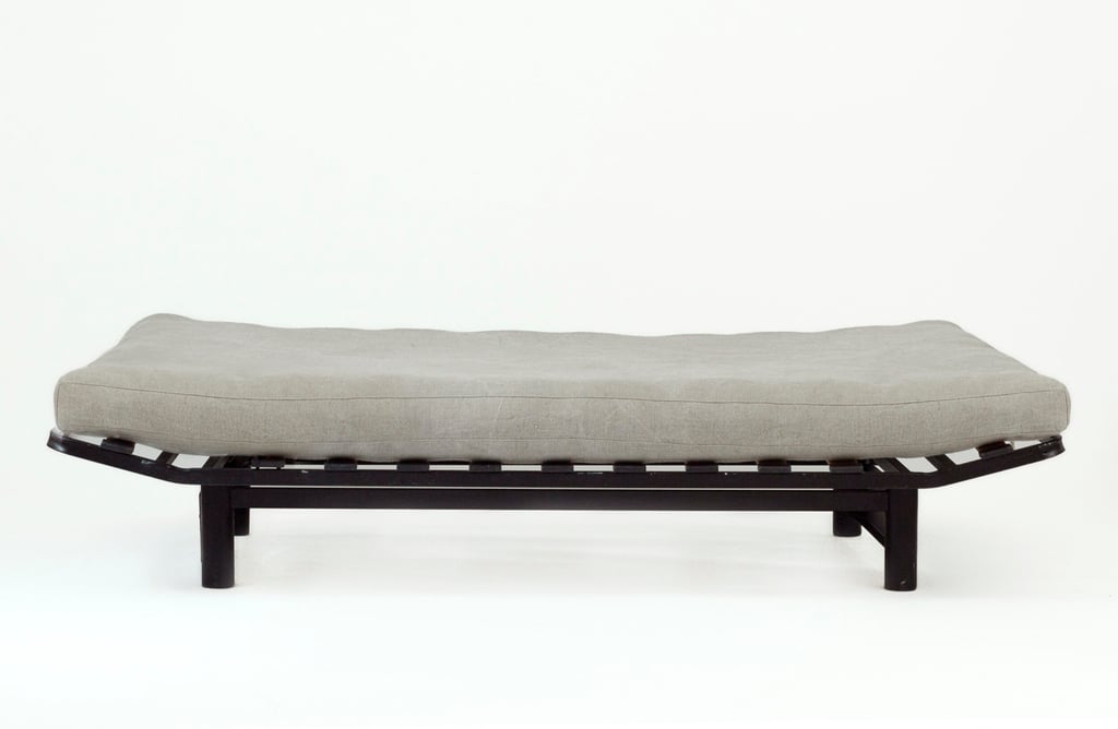 wool futon mattress on a flat sofa