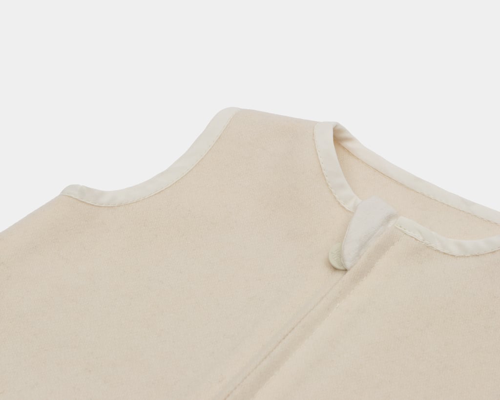 Baby wool sleeping bag detail