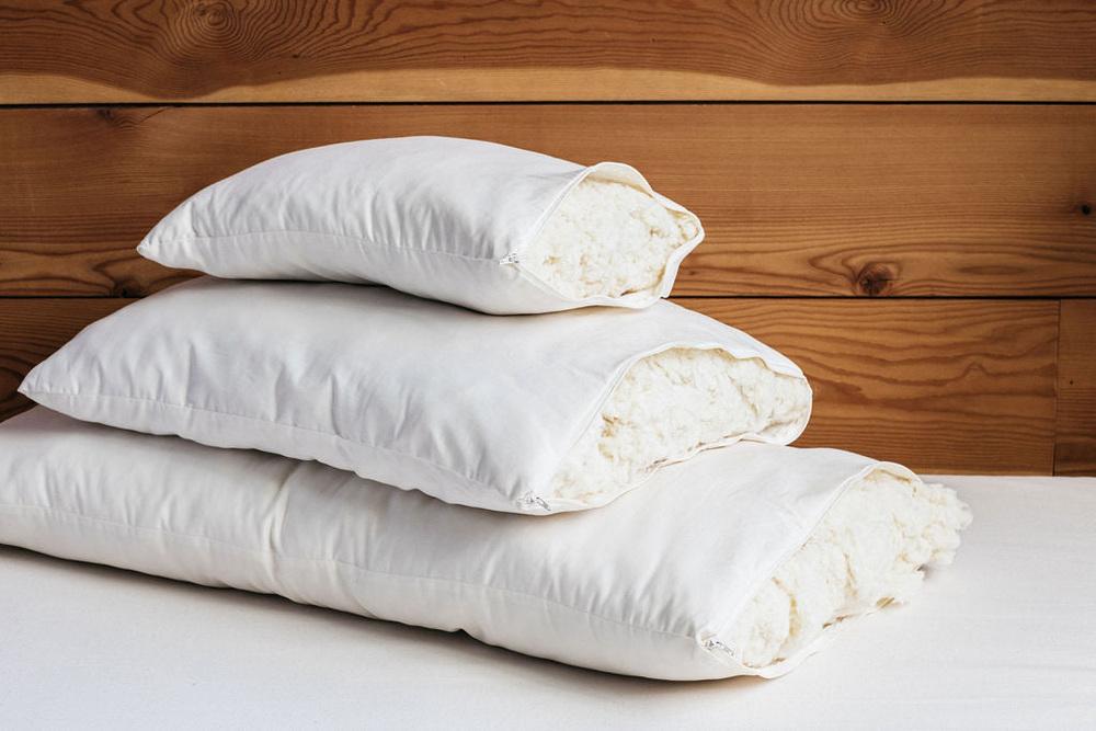 Holy Lamb Organics Organic Wooly Down Bed Pillow