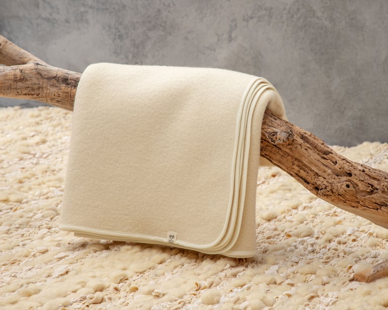 wool baby blanket
