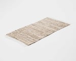 handwoven linen area rug