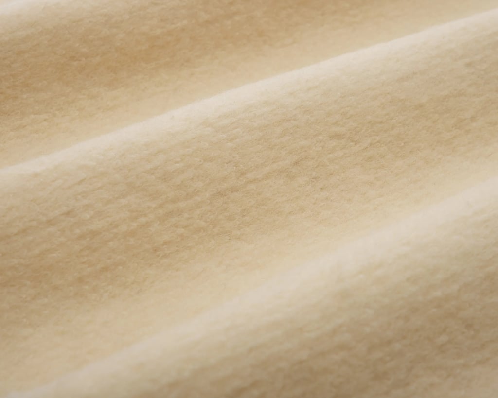 close up of karakul wool fabric by home of wool