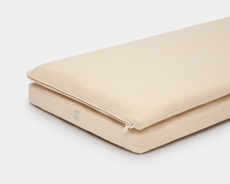 wool crib top mattress