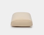 almohada de lana con lados planos
