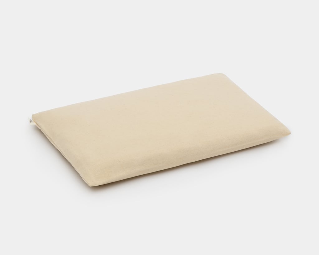 wool pillow for toddler lying flat